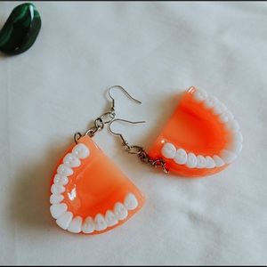 Teeth Earrings